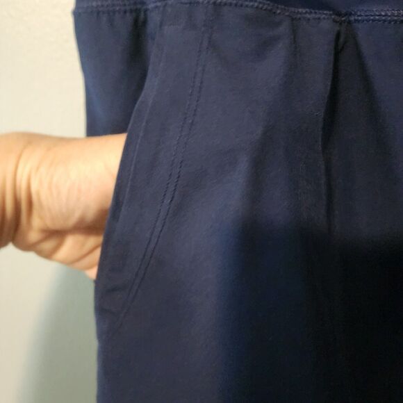 Lands’ End Swim Board Shorts  Navy Blue Womens Plus Size 14 Summer Beach - Picture 3 of 8